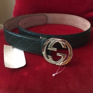 Brand new Gucci signature Lether belt